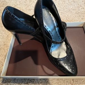 Black BCBGirls high heel shoes